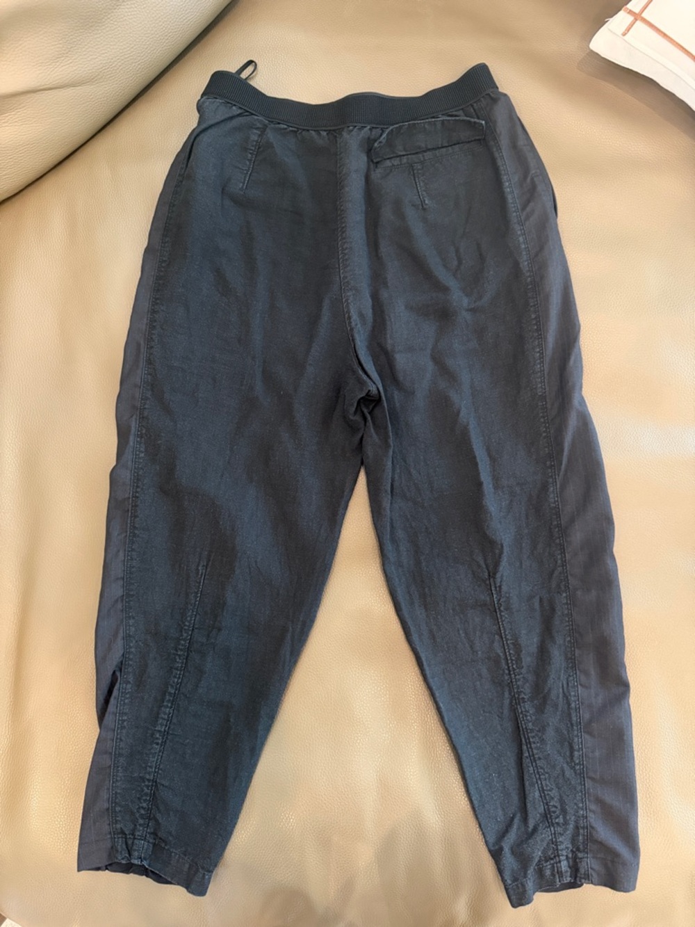Relaxed black Women's Pants - Picture 2 of 6